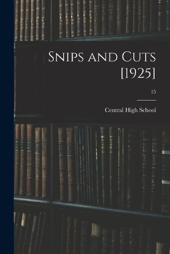 Snips and Cuts [1925]; 15