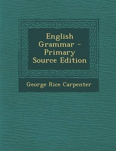 English Grammar: (English)