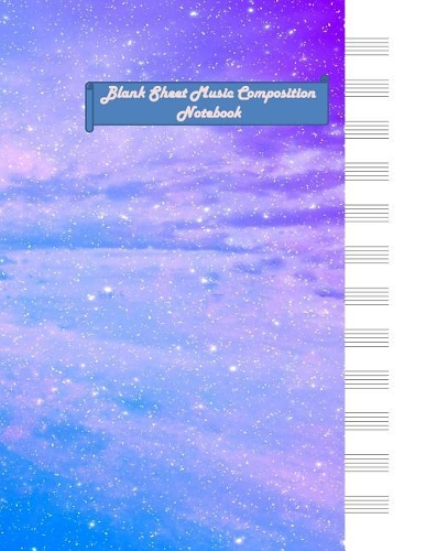 Blank Sheet Music Composition Notebook