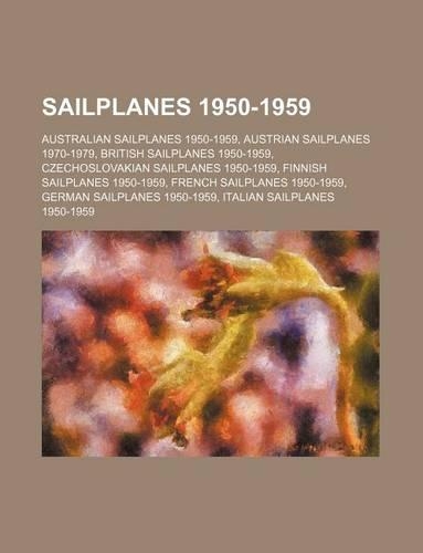 Sailplanes 1950-1959