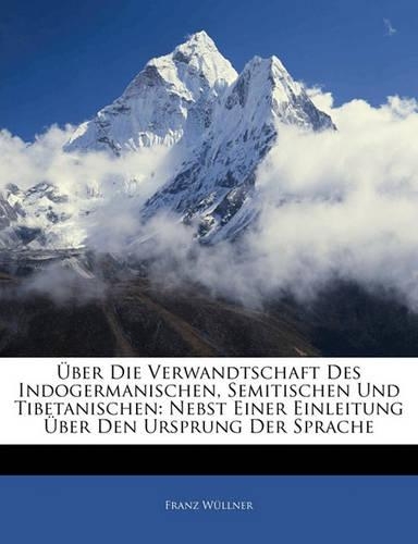 Uber Die Verwandtschaft Des Indogermanischen, Semitischen Und Tibetanischen
