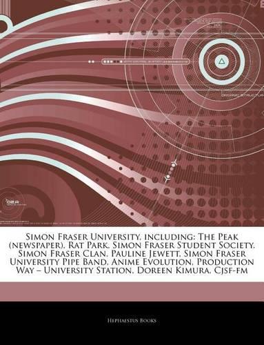 Articles on Simon Fraser University, Including