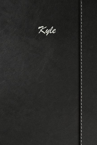Kyle: Blank Cookbook Recipes & Notes Featuring 120 Pages 6x9 Simulated Leather Cover