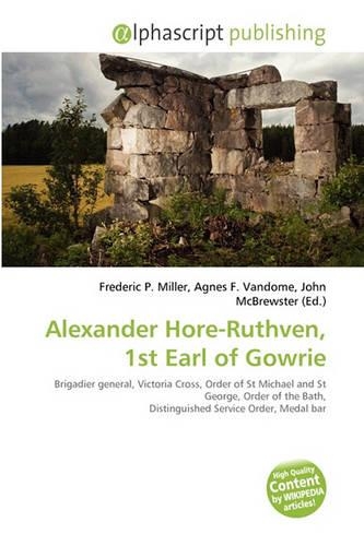 Alexander Hore-Ruthven, 1st Earl of Gowrie