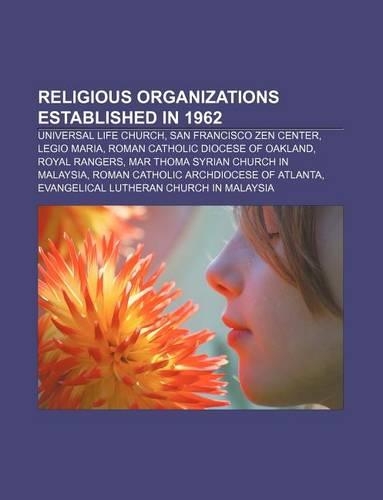 Religious Organizations Established in 1962