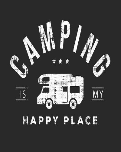 Camping Is My Happy Place: 2018 Camping Organizer
