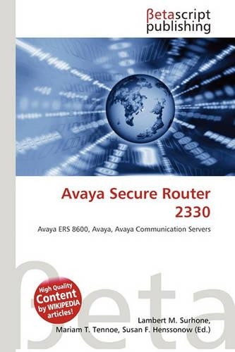 Avaya Secure Router 2330