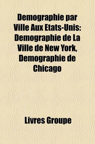 Dmographie Par Ville Aux Tats-Unis