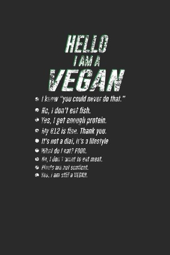 Hello I Am A Vegan