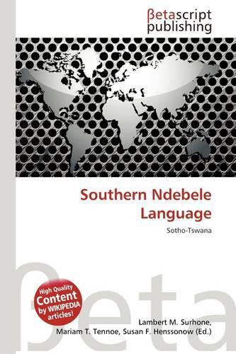 Southern Ndebele Language: (English)