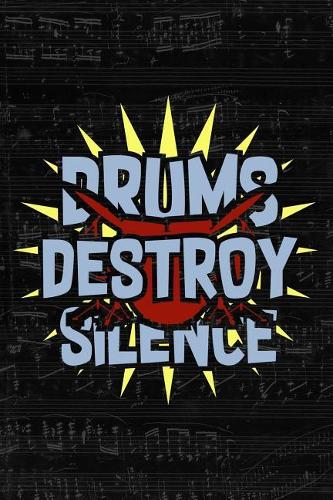 Drums Manuscript Notebook