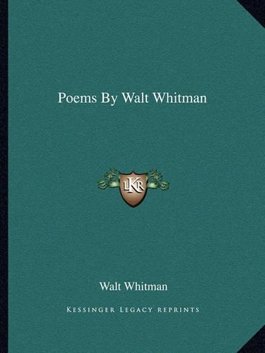 Poems by Walt Whitman