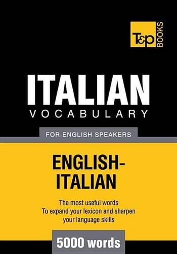 T&p English-Italian Vocabulary 5000 Words