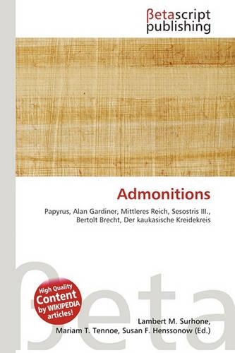 Admonitions