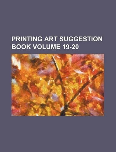 Printing Art Suggestion Book Volume 19-20