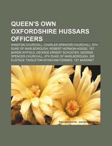 Queen's Own Oxfordshire Hussars Officers