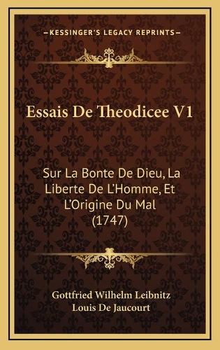 Essais De Theodicee V1
