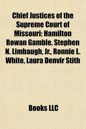 Chief Justices of the Supreme Court of Missouri