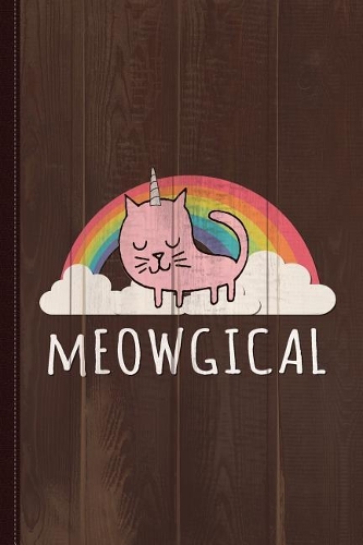 Cats Are Meowgical Journal Notebook: Blank Lined Ruled for Writing 6x9 120 Pages