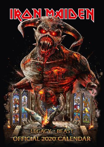 Iron Maiden 2020 Calendar - Official A3 Wall Format Calendar