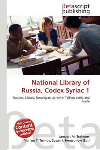 National Library of Russia, Codex Syriac 1