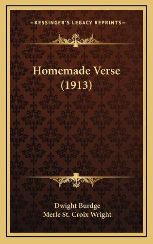 Homemade Verse (1913): (English)