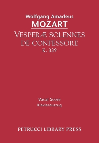 Vesperae solennes de confessore, K.339