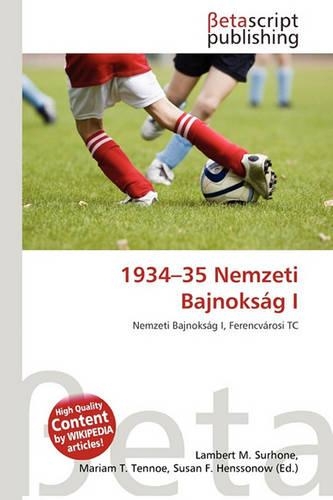 1934-35 Nemzeti Bajnoksag I