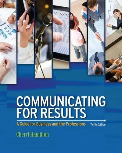 Communicating For Results