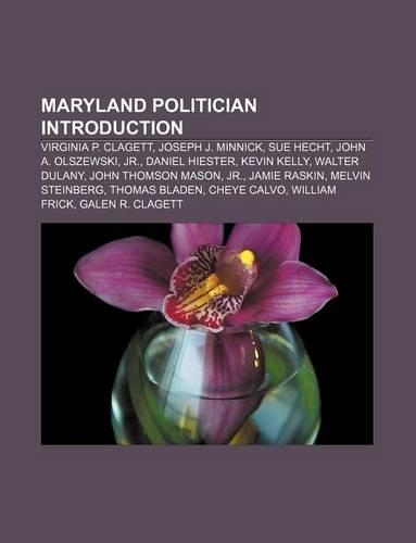 Maryland Politician Introduction