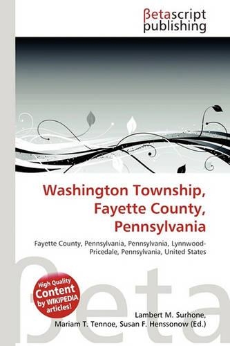 Washington Township, Fayette County, Pennsylvania: (English)