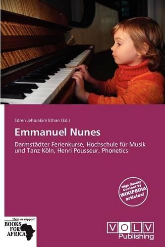 Emmanuel Nunes: (English)