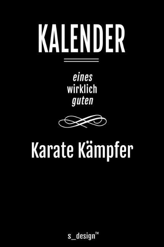 Kalender für Karate Kämpfer