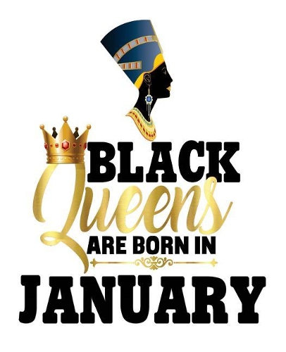 Black Queens Are Born In January: Birthday Gift Egyptian Nefertiti Black Girl Magic 7.5 x 9.25 Wide Ruled 200 Pages (Journal School Composition Notebook Book Student Teacher)(Black Queens NYC - School Composition Books)