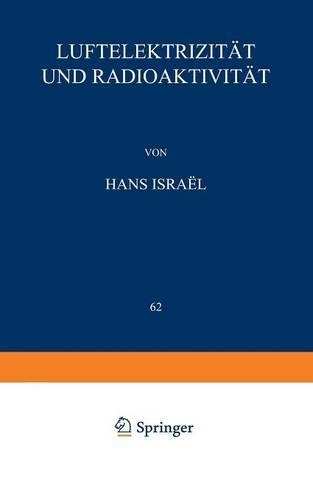Luftelektrizität und Radioaktivität
