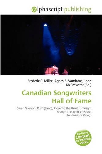 Canadian Songwriters Hall of Fame: (English)