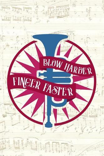 Trumpet Manuscript Notebook: Small blank music sheets book I Journal note books for notes and lyrics I Composition songwriting gift for music lovers