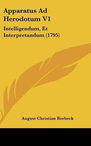 Apparatus Ad Herodotum V1
