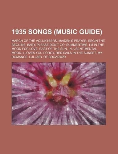1935 Songs (Music Guide)