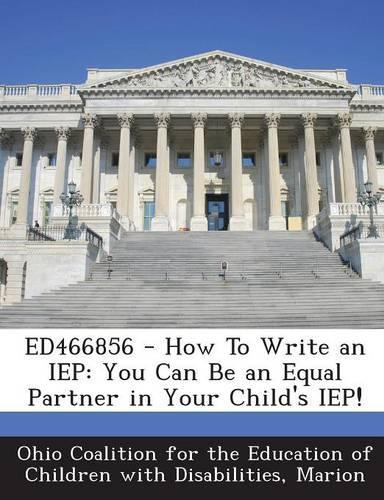 Ed466856 - How to Write an IEP