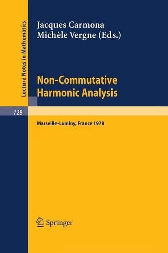 Non-Commutative Harmonic Analysis