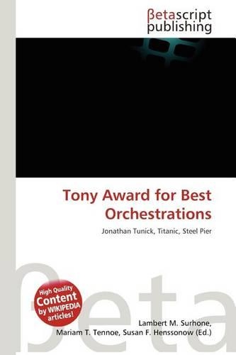 Tony Award for Best Orchestrations
