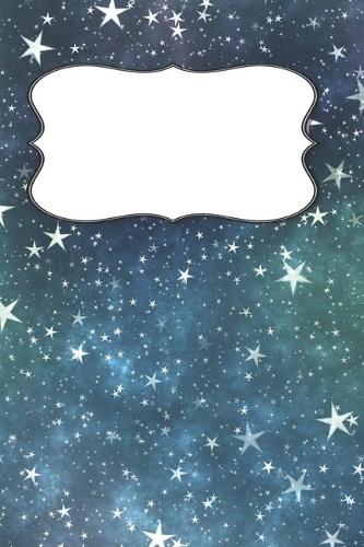 My Notebook: Star Design - Write Your Title - Printed in America Notebook / Journal / Planner - Quote, Gratitude Accessories & Gift Idea - 6 x 9 - Thick Blank Li