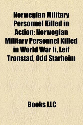 Norwegian Military Personnel Killed in Action