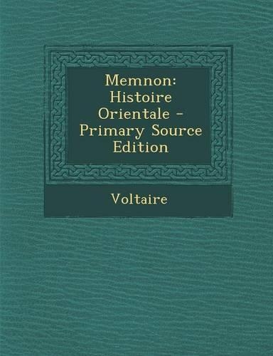 Memnon: Histoire Orientale(Afrikaans)