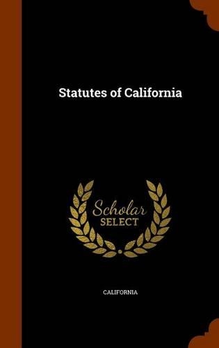 Statutes of California