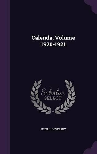 Calenda, Volume 1920-1921