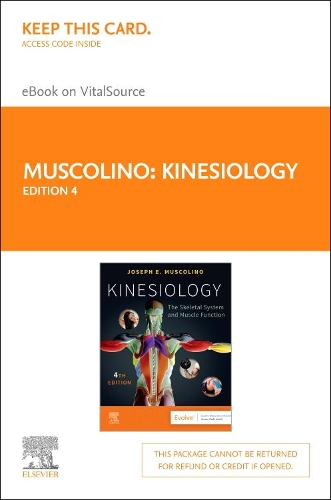 Kinesiology - Elsevier eBook on Vitalsource (Retail Access Card)