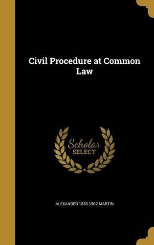 Civil Procedure at Common Law