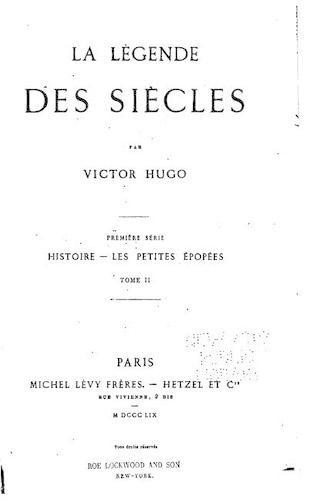 La Légende Des Siècles